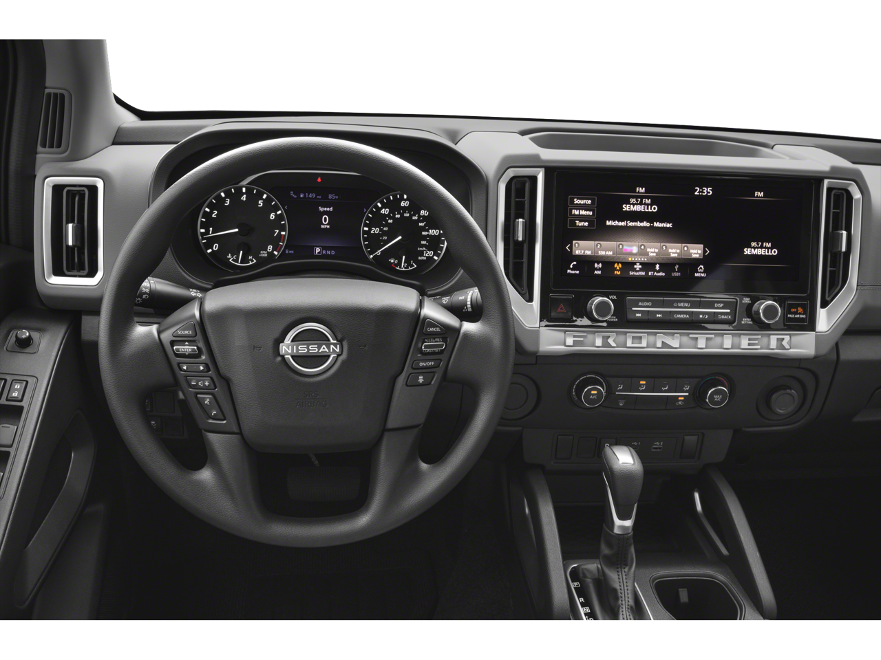 2025 Nissan Frontier — interior view