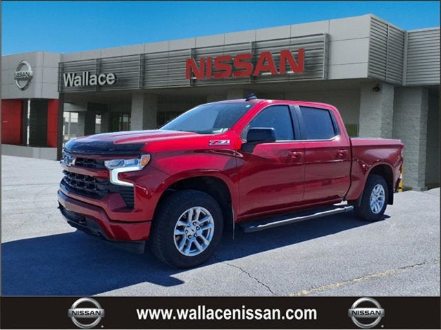 2024 Chevrolet Silverado 1500 RST in Radiant Red Tintcoat Gnt — front three-quarter view