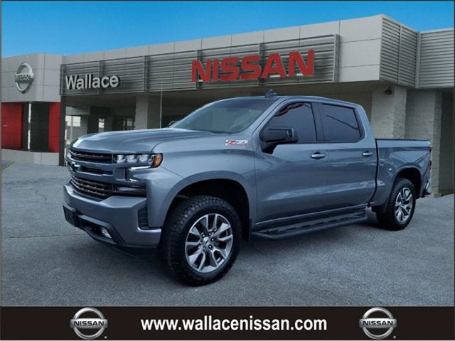 2021 Chevrolet Silverado 1500 RST in Satin Steel Metallic G9k — front three-quarter view