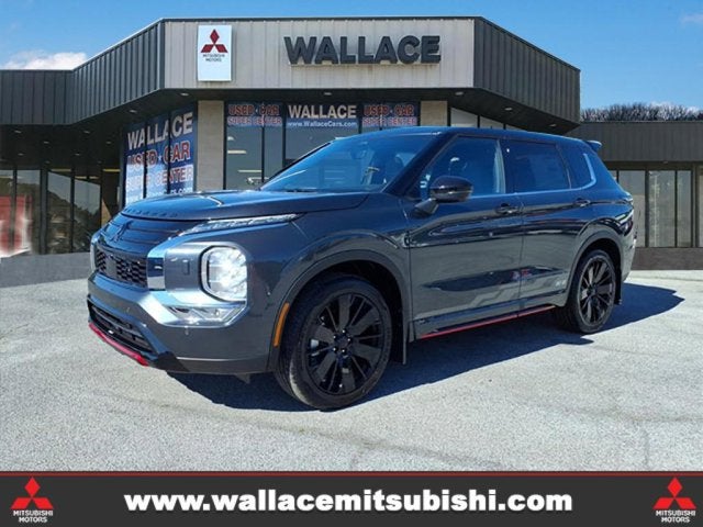 2026 Mitsubishi Outlander Ralliart in Graphite Gray — front three-quarter view